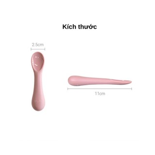 Khay chia ngăn silicon bạch kim cho bé  ăn dặm Bluemama Modui Hàn Quốc