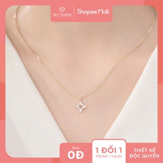 Dây Chuyền Vàng Tây 14k DCMAMD595 Huy Thanh Jewelry