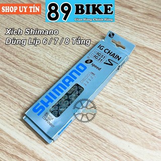 Xích xe đạp shimano đa dụng - 6,7,8 tầng líp