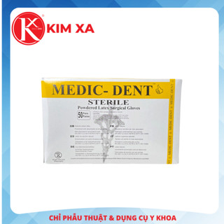 Găng tay phẫu thuật tiệt trùng medic - dent