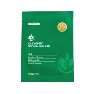 (Gift) Mặt nạ giảm mụn Caryophy Portulaca Mask Sheet 22g 1 miếng