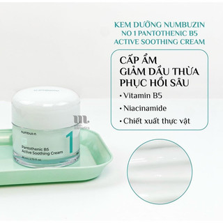 Kem dưỡng cấp ẩm phục hồi sâu Numbuzin no 1