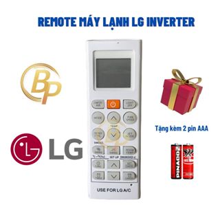 Remote Điều hòa LG inverter dài mới có nút cam - Điều khiển điều hoà LG - Điều khiển máy lạnh LG