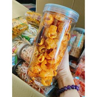 Da heo sấy giòn xốc muối ớt (không chiên)