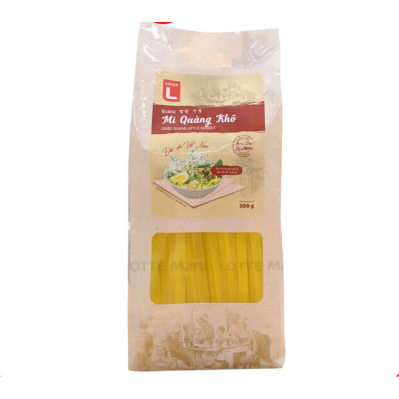 Mì Quảng Khô/ Bánh Phở Khô/ Bún Khô Sợi Lớn/ Bún Khô Sợi Nhỏ/ Bánh Đa Khô Choice L Gói 250G - 300G