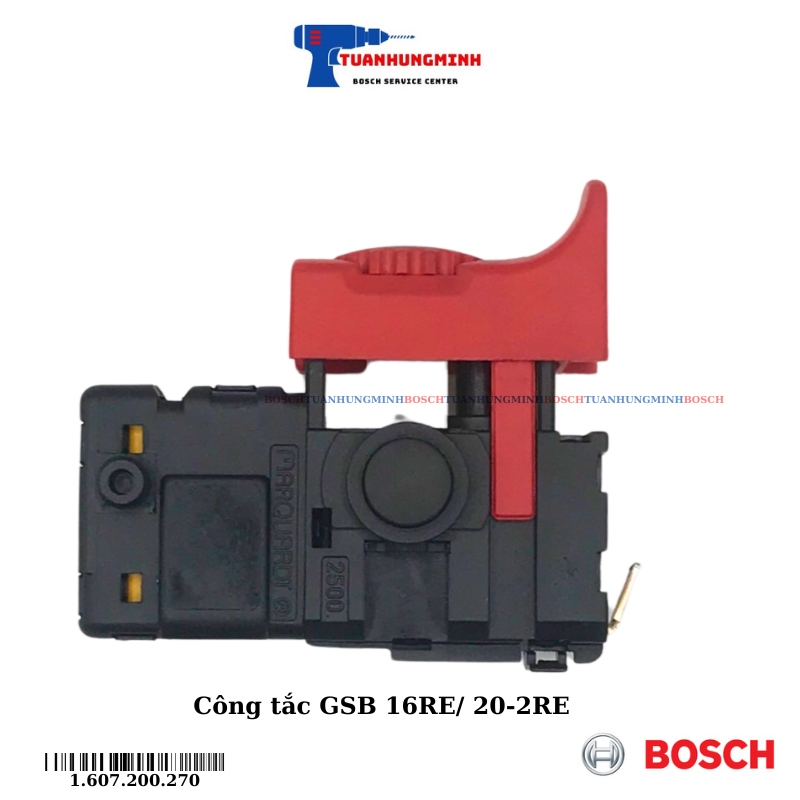 Công tắc máy khoan động lực Bosch GSB 16 RE/ 20-2 RE 1.607.200.270