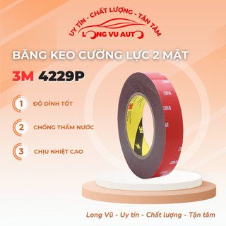 Băng keo 2 mặt cường lực 3M 4229P dán các vật dụng lại với nhau