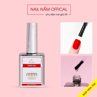 Top lì, sơn gel nhám Lotus ( Matte top) mịn như nhung