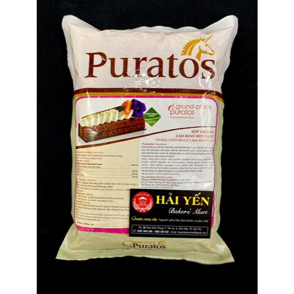 BỘT PURATOS RED VELVET