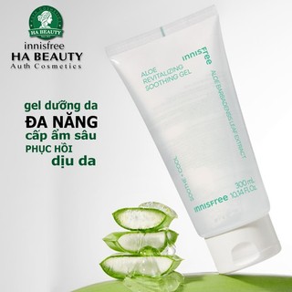 Gel nha đam dưỡng da đa năng Hàn Quốc innisfree Aloe Revitalizing Soothing Gel 300 ml