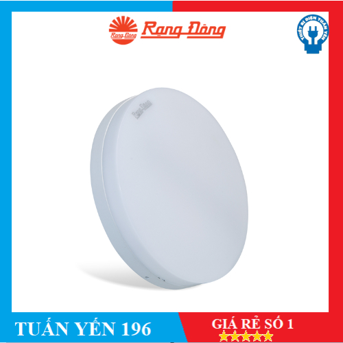 Đèn LED ốp trần cảm biến 18W Rạng Đông LN12.RAD 220/18W- Hàng Chính Hãng