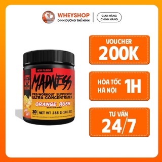 [Freeship] Bột uống tăng sức mạnh Pre-Workout MUTANT MADNESS (30 lần dùng)