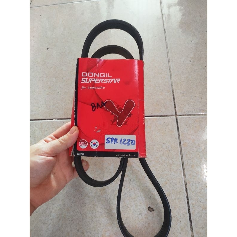 DÂY CUROA TỔNG HYUNDAI  GRAND I10 MÁY 1.2 /Accent/Soluto/Atranger 2012-2024 MÃ 5PK1230 MADE IN KOREA