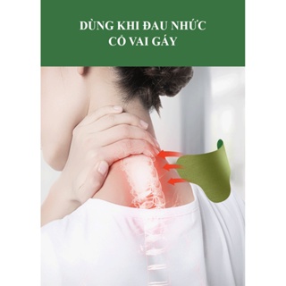 (Siêu Rẻ) Miếng Dán Ngải Cứu Giảm Đau Cổ Vai Gáy, Thải Độc 12 Miếng/ Hộp (Hàng Loại 1)