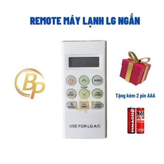 Remote máy lạnh LG inverter ngắn - Remote điều hòa LG inverter ngắn