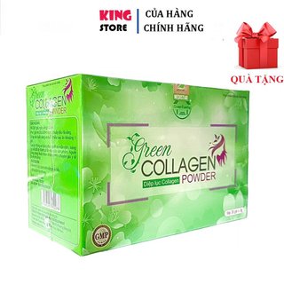 Diệp Lục Collagen Giảm Cân Green Collagen Hộp 30 Gói