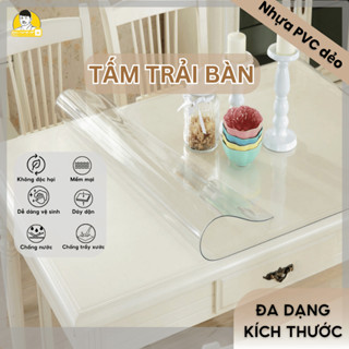 Tấm Nhựa Trong Suốt, Nhựa PVC, Nhựa Mềm Trong Suốt Trải Bàn Chống Nước, Tấm Nhựa PVC Trải Giường