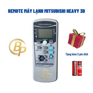 Remote máy lạnh mitsubishi heavy rkx502a001 3d auto - điều khiển máy lạnh mitsubishi heavy