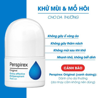 Lăn khử mùi và mồ hôi Perspirex dành cho nam và nữ 20ml