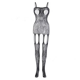 Bodysuit đồ lót sexy trong suốt quần tất lưới 1259
