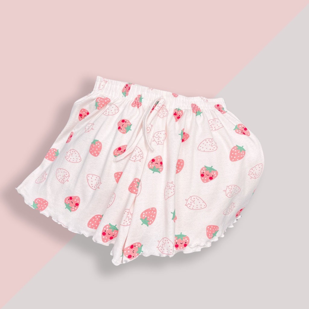 Quần đùi nữ,quần short mặc nhà SKINI chát thun sữa hoạt tiết mềm mịn không bai không xù QD19