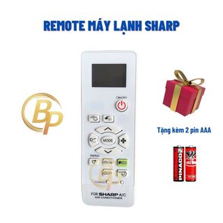 Remote điều khiển máy lạnh Sharp 1 chiều đời 1 DK48A