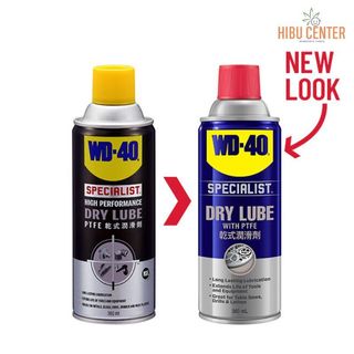 [ Hàng Chính Hãng ] Chai Xịt Mỡ Bò Bôi Trơn Khô WD-40 Dry Lube 360ml