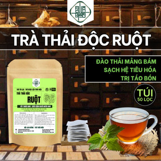 Trà Thải Độc Ruột Bội Lan Đường,Giảm Táo Bón , Hỗ Trợ Giảm Cân,Nhuận Tràng,Làm Sạch Ruột bịch 50 lọc
