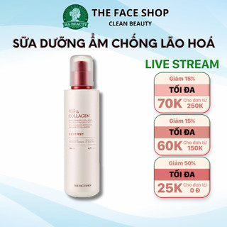 Sữa dưỡng ẩm chống lão hoá phục hồi săn chắc da The Face Shop Pomegranate & Collagen Volume Lifting Emulsion 140ml