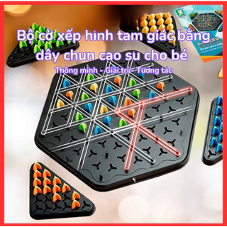 Đồ chơi cờ trí tuệ - cờ vua tam giác cờ dây thú vị giúp phát triển trí não cho bé