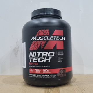 Sữa tăng cơ Whey Protein NITRO TECH RIPPED 4LBS (1.8Kg) - Nhiều mùi vị - Chính hãng Muscletech USA