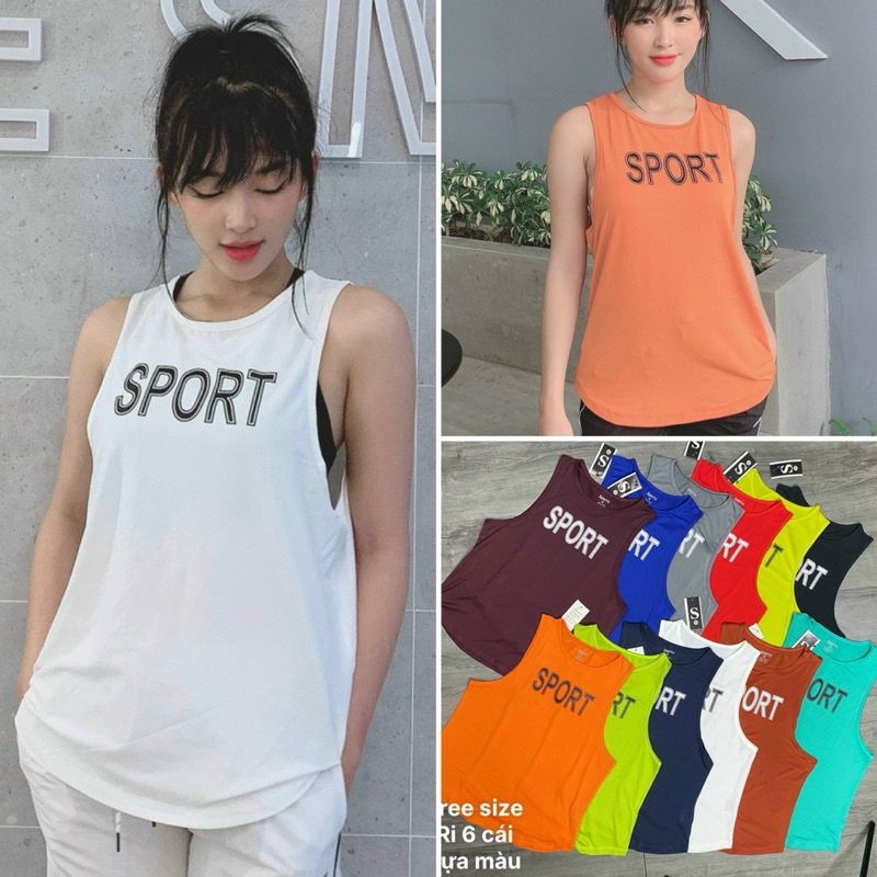 Áo Tanktop Thể Thao Nữ MILAVY Sport Kim