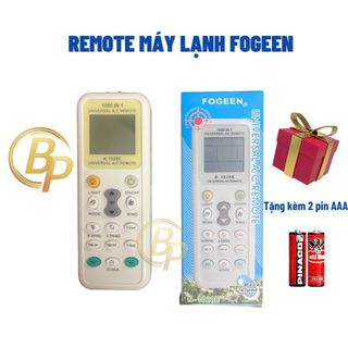 Remote máy lạnh đa năng fogeen k-1028e - điều khiển điều hòa đa năng forgeen 1028