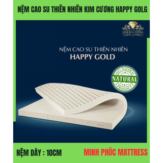 Nệm cao su thiên nhiên kim cương happy god ( 10cm )