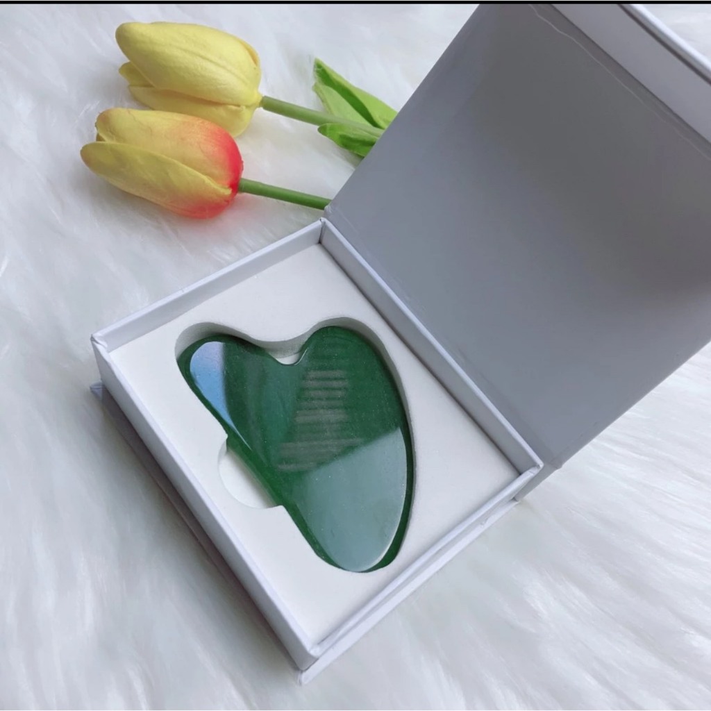 Đá Guasha Thạch Anh Nâng Cơ Mặt Trẻ Hóa Làn Da - Đá Thạch Anh Đủ Màu Giúp Nâng Cơ Mặt Loại Cao Cấp