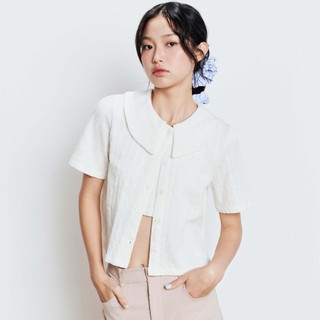 Dottie - set áo kiểu kèm bra nữ - trắng - t0471
