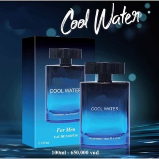 Nước hoa nam cool water chai lớn 100ml hàng chuẩn