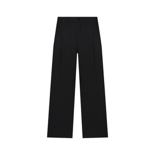 Quần âu ống suông EMAS Regular Trouser Pants / Black