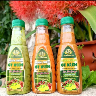 Muối Ớt Xiêm Đỏ 220ml siêu cay, dùng chấm hải sản, đồ nướng BBQ, gà ủ muối, chấm đồ ăn vặt