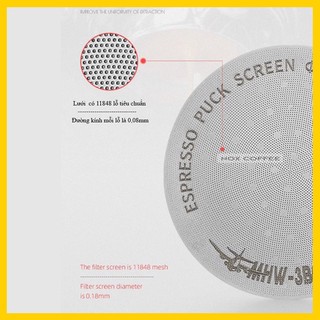 Puck Screen MHW-3BOMBER | Lưới phân phối nước pha espresso