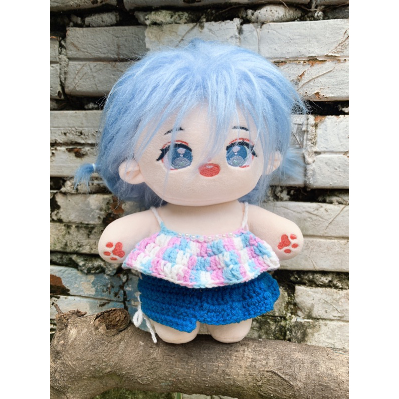 Outfit - Set đồ cho Doll 20cm loại chân ngắn như hình