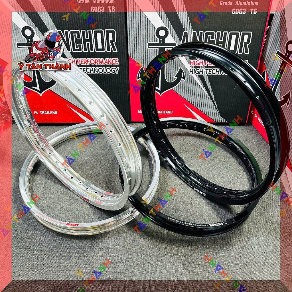 Niềng nhôm Anchor thái cho xe máy MS20