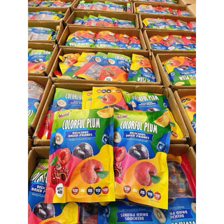 Combo 5 gói omai Colorful Fum mix 5 vị giòn ngon, ngọt thanh vị trái cây tươi