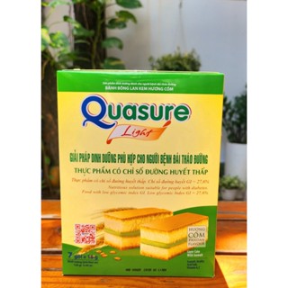 Bánh bông lan kem hương Cốm Quasure Light 126gr cho người tiểu đường, ăn kiêng - VN