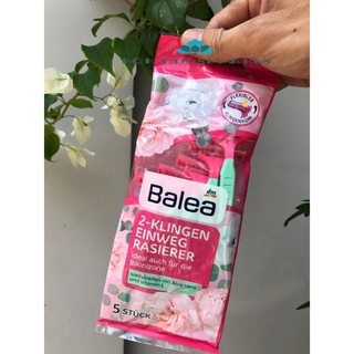 Dao cạo lông lưỡi kép Balea cho nữ - Túi 5 cái