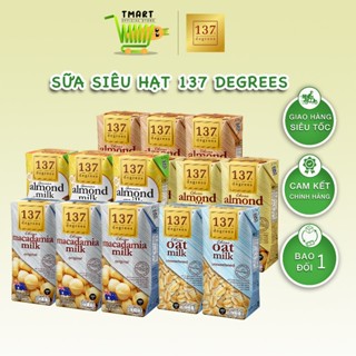 Sữa Hạt 137 Degrees Hộp 180ML - Lốc 3 Hộp