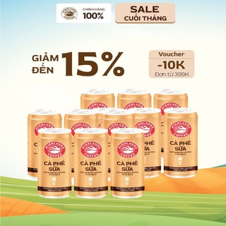 Combo 2 lốc Cà Phê Sữa Đá Highlands Coffee 185ml/lon (6 lon/lốc)