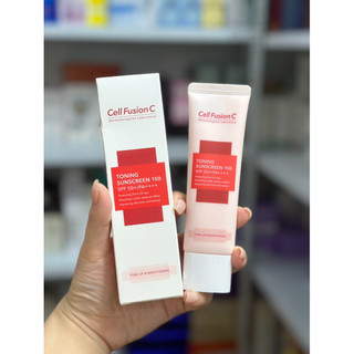 Kem chống nắng CELL FUSION C TONING SUNCREEN 100