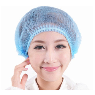 Bọc tóc con sâu, mũ giấy trùm đầu (túi 50 chiếc) dễ sử dụng