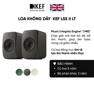 Loa bluetooth hi fi không dây kef lsx ii lt cho máy tính,vi tính, tivi,gaming _ bảo hành 2 năm